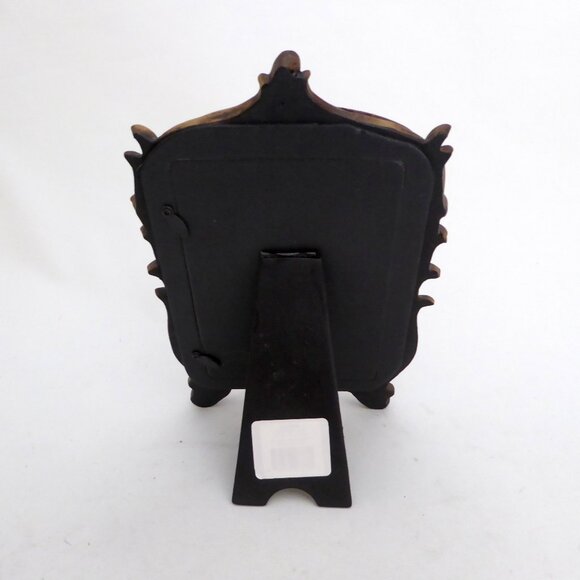 NEW 4” x 6” SICURA ITALIAN DESIGN ORNATE GOTHIC FLORAL EASEL BACK FRAME - Picture 6 of 10